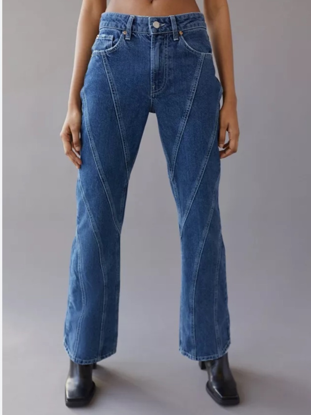 BDG High Waisted Seamed 90's Bootcut Jeans Women's Size 29 NWT
